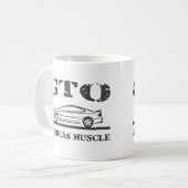 2004-06 GTO amerikanisches Muskel-Auto Kaffeetasse (Vorderseite Links)