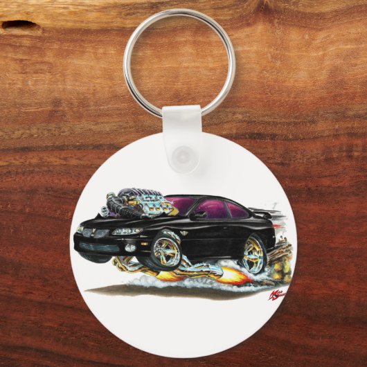 2004-06 GTO Black Car Schlüsselanhänger (Vorderseite)