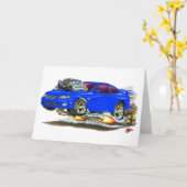 2004/06 GTO Blue Car Karte (Gelbe Blume)