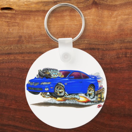 2004/06 GTO Blue Car Schlüsselanhänger (Vorderseite)
