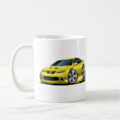 2004-06 GTO gelbes Auto Kaffeetasse (Links)