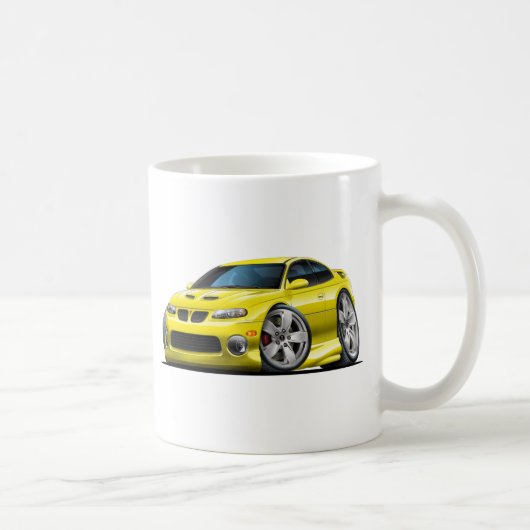 2004-06 GTO gelbes Auto Kaffeetasse (Rechts)