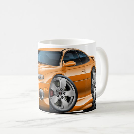 2004-06 GTO Orangen-Auto Kaffeetasse (VorderseiteRechts)