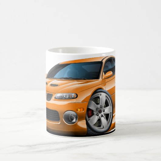 2004-06 GTO Orangen-Auto Kaffeetasse (Mittel)