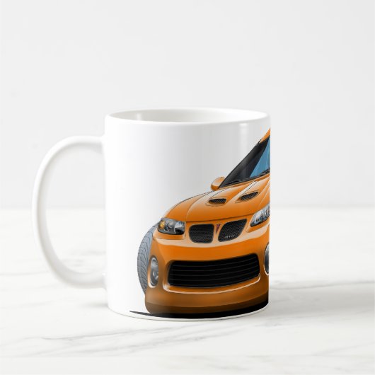2004-06 GTO Orangen-Auto Kaffeetasse (Links)