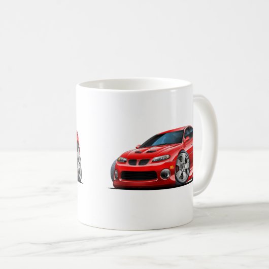 2004-06 GTO Rot-Auto Kaffeetasse (VorderseiteRechts)
