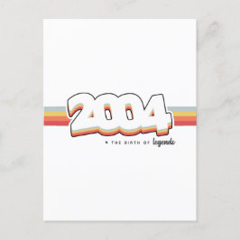 2004 Die Geburt von Legenden Postkarte