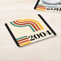 2004 Retro Vintage Poster Meilenstein Geburtstag