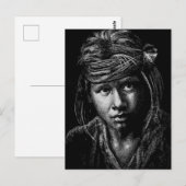 2004 Scratch Board Projekt Kunstklasse Postkarte (Vorne/Hinten)