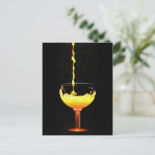 2004 Zeichnend Orangensaft Postkarte (Stehend Vorderseite)