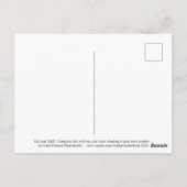 2005 Blues Poster Contest Entry Postkarte (Rückseite)