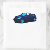 2005 Chrysler PT Cruiser Rechteckiger Aufkleber (Tasche)