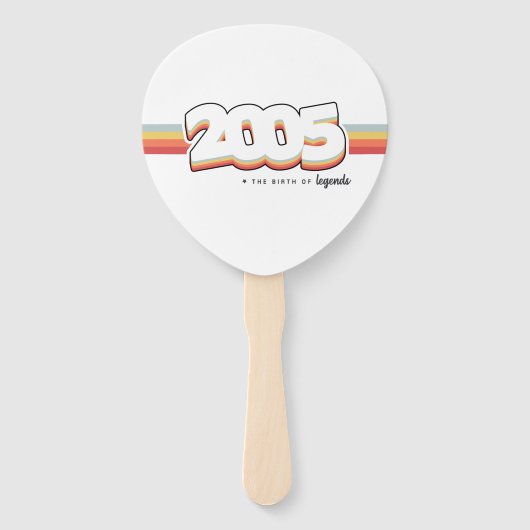 2005 Die Geburt von Legenden Fächer (Vorderseite)