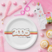 2005 Die Geburt von Legenden Pappteller (Party)