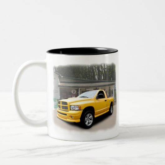 2005 Dodge Ram Rumble Bee Zweifarbige Tasse (Links)