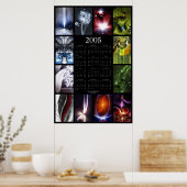 2005 Fractal Kalender Poster (Küche)