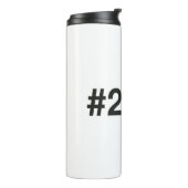 2005 Hashtag 20 Geburtstag Thermosbecher (Nach links gedreht)