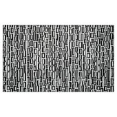 2005 - Schwarz auf Weiß Stoff (Fat Quarter (45,7 x 55,9 cm))