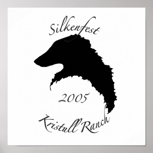 2005 Silkenfest Logo Poster/Druck Poster (Vorne)