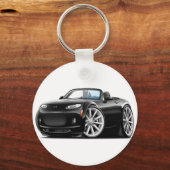 2006-08 Miata Black Car Schlüsselanhänger (Vorderseite)