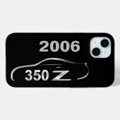 2006 350Z Kontur Case-Mate iPhone Hülle (Rückseite (Horizontal))