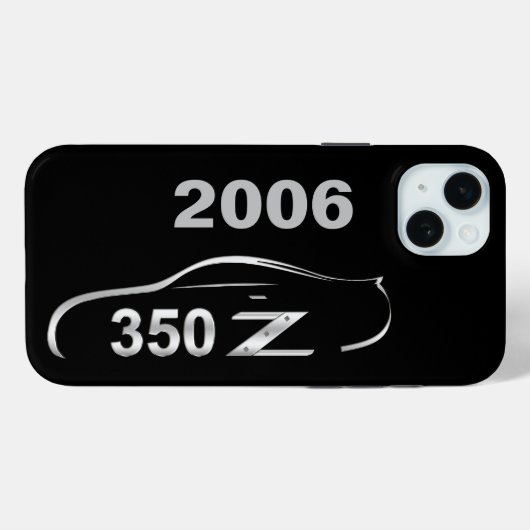 2006 350Z Kontur Case-Mate iPhone Hülle (Rückseite (Horizontal))