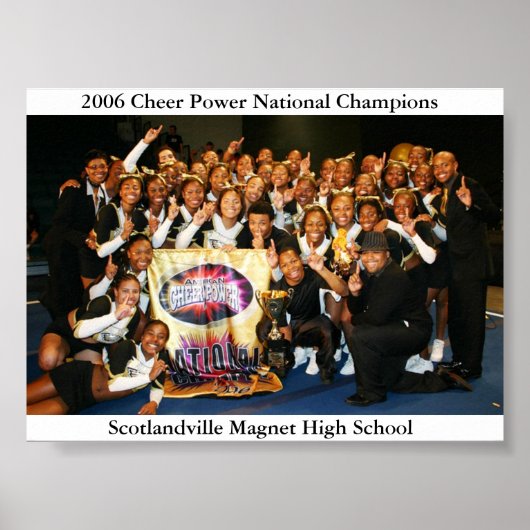2006 Cheer Power National Champions Poster (Vorne)