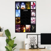 2006 Fraktal-Kalender Poster (Heimbüro)
