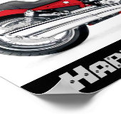 2006-Harley-davidson-Screamin-Adler Poster (Ecke)