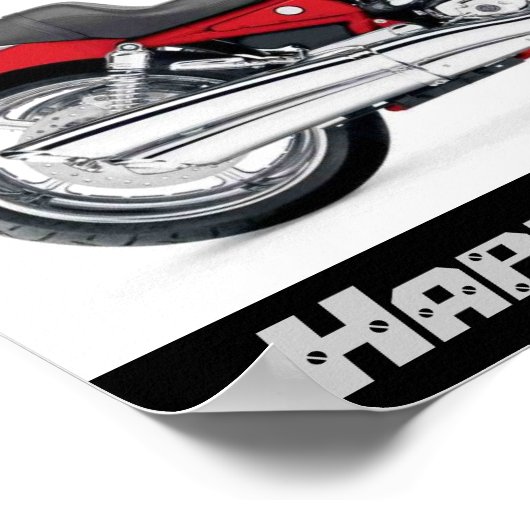 2006-Harley-davidson-Screamin-Adler Poster (Ecke)