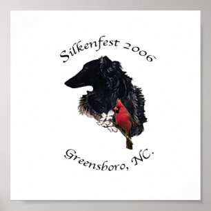 2006 Silkenfest Logo Bobbie Deis Poster/Druck Poster