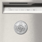 2006 South Dakota Staat Quarter Magnet (In Situ (Geschirrspüler))