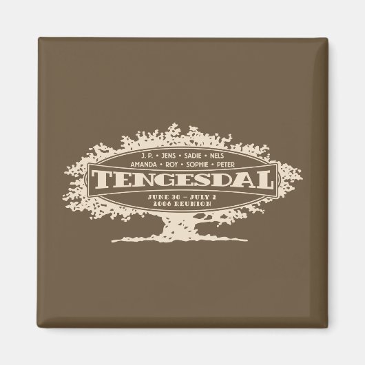 2006 Tengesdal Reunion Magnet (Vorne)