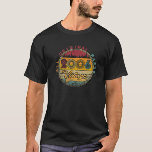 2006 Vintag 15. Geburtstag 15 Jahre alter Retro Or T-Shirt