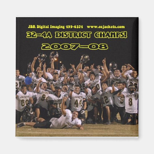 2007 32-4a District Champs Magnet (Vorne)