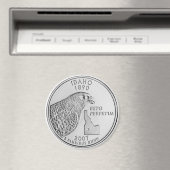 2007 Idaho Staat Quarter Magnet (In Situ (Geschirrspüler))
