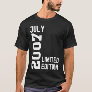 2007 Juli Happy Birthday Party T-Shirt