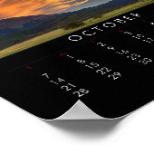 2007 Landscape Photograpy Calendar Poster (Ecke)