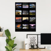 2007 Landscape Photograpy Calendar Poster (Heimbüro)