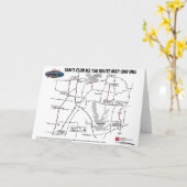 2007 Sam's Club MS 150 greeting card Karte (Gelbe Blume)