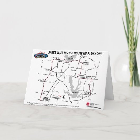 2007 Sam's Club MS 150 greeting card Karte (Vorderseite)