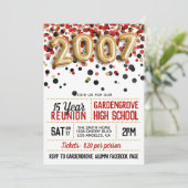 2007 Uni-Wiedersehen Einladung (Stehend Vorderseite)