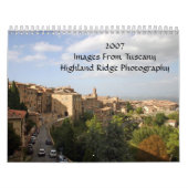 2007Images von TuscanyHighland Ridg… Kalender (Titelbild)