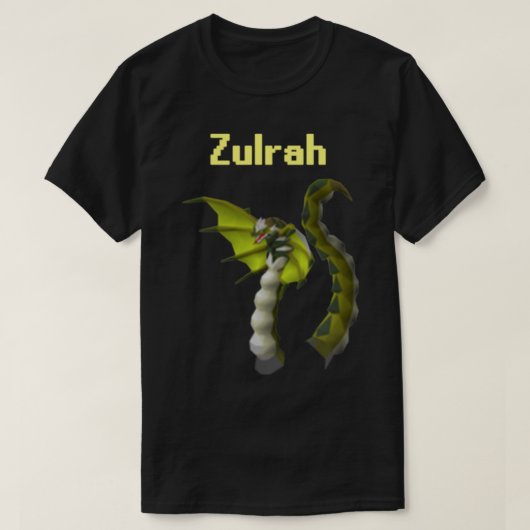 2007Scape Old School Zulrah T-Shirt (Design vorne)