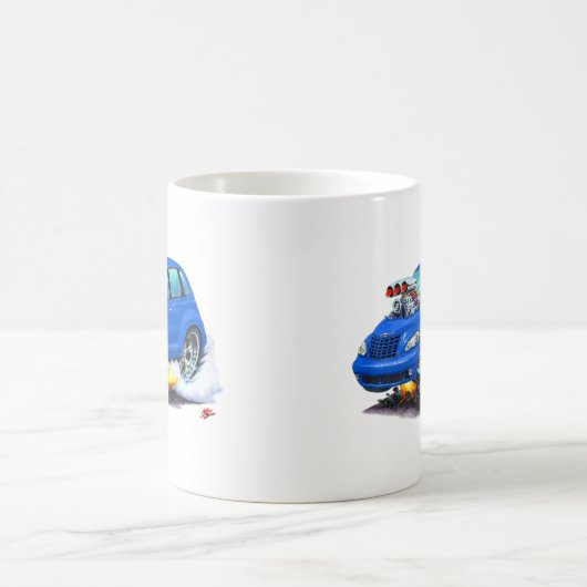 2008-10 Pint-Kreuzer-Blau-Auto Kaffeetasse (Mittel)