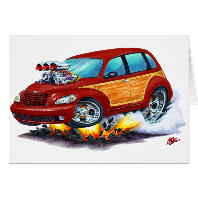 2008-10 Pint-Kreuzer-Kastanienbraun Woodie (Vorderseite (Horizontal))