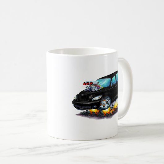 2008-10 Pint-Kreuzer-Schwarz-Auto Kaffeetasse (VorderseiteRechts)