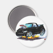 2008-10 PT Cruiser Black Convertible Magnet (Vorderseite/Rückseite)