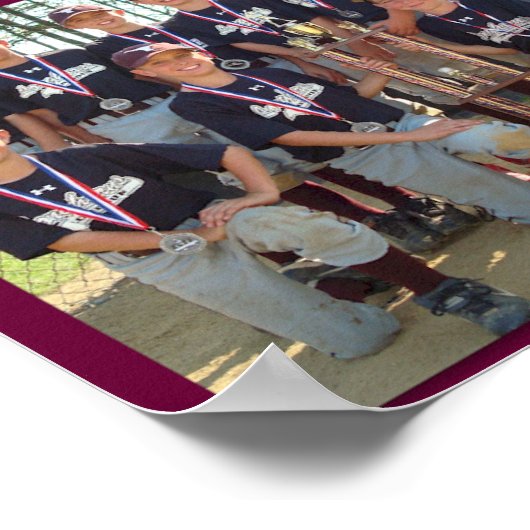 2008 10u Loudoun Longhorns Poster (Ecke)