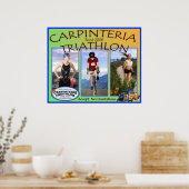 2008 Carpinteria Triathlon Poster (Küche)